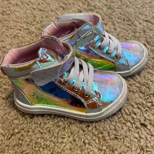 Toddler girls size 6 shoes OBO